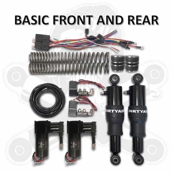 DIRTY AIR USA: DIRTY AIR Basic Front and Rear Air Suspension System